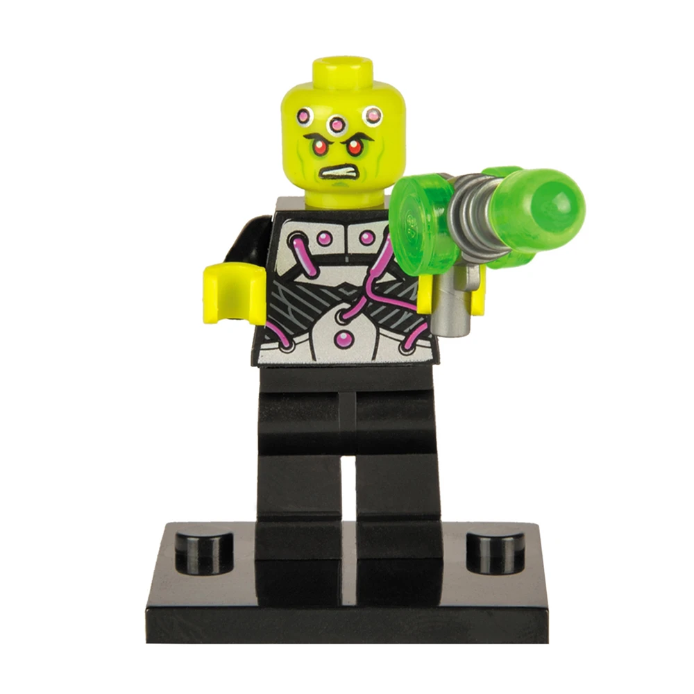 Одиночная продажа DC Comics Brainiac Vril Dox Супермен Супер Герои Мини фигурки Мстители
