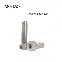 m3 m4 m5 m6 304 a2 70 stainless steel din7984 hex hexagon socket thin low short profile head allen cap screw bolt l4 40mm
