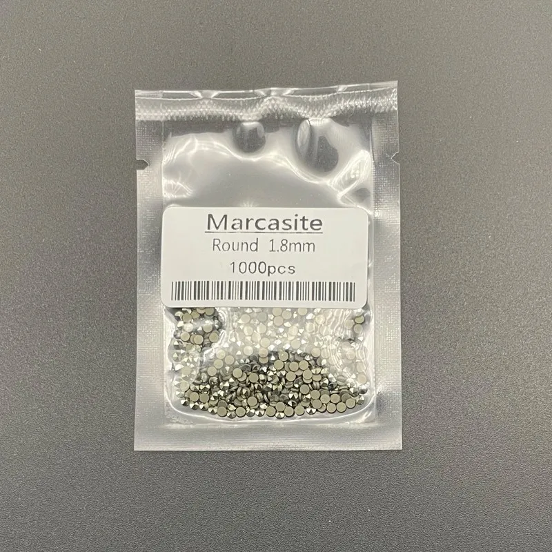 Сверление 0 8 ~ 2 мм круглые плоские задней части россыпью латунные цвета