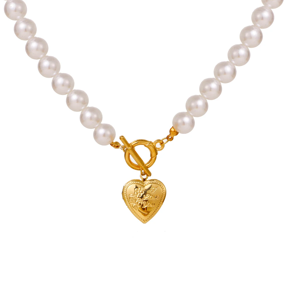 Женское колье-чокер IPARAM винтажное свадебное ожерелье с подвесками в форме сердца