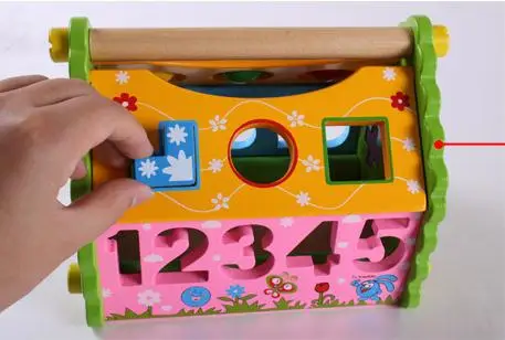 Бесплатная доставка Деревянный многофункциональный дом демонтаж мудрость