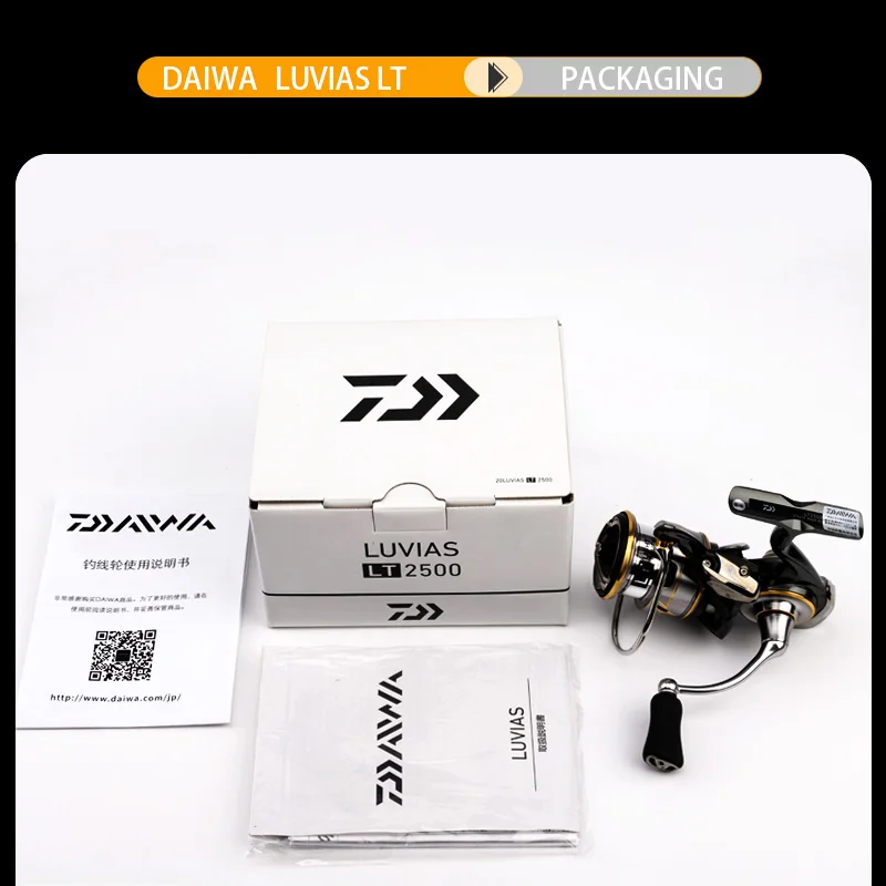 Рыболовная спиннинговая катушка DAIWA LUVIAS LT серии 2020/1000/2000/2500/3000/4000 с левой или