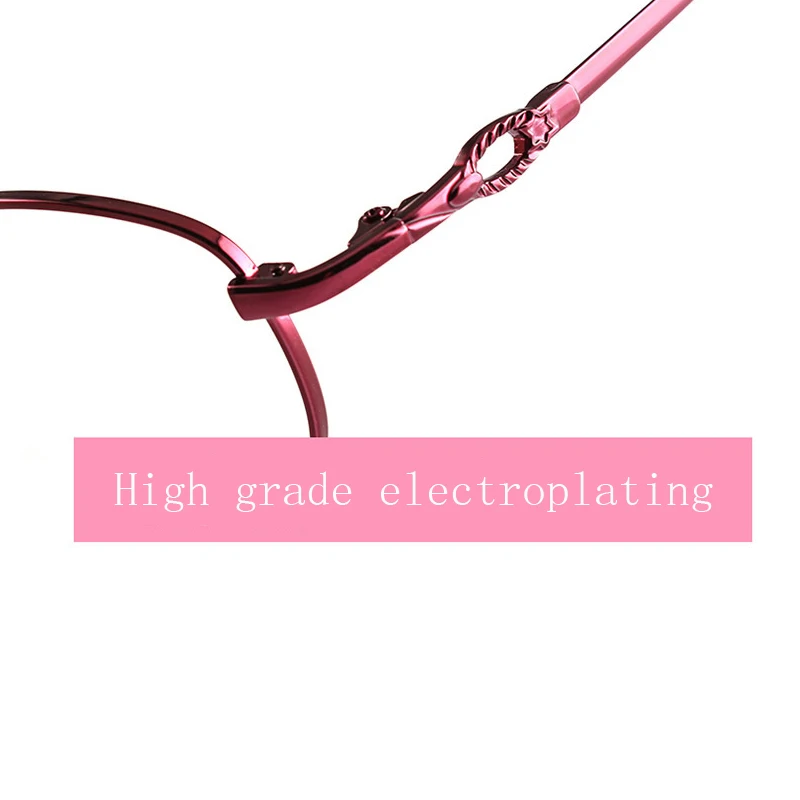 LIBOGX Высокое качество ультра светильник из титанового сплава дамы близорукость