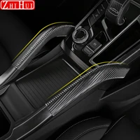 car styling hand sewn console gear handrail cover shell for geely atlas 2018 2019 2020 2021 2022 accessories 2pcs