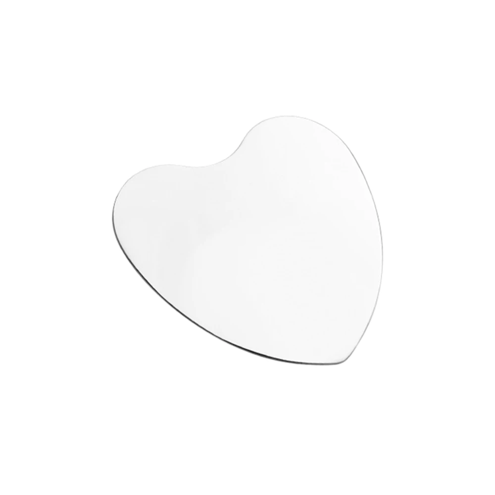 Новый дизайн ногтей кольцо из нержавеющей стали в форме сердца палитра Блюдо