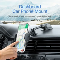 universal car phone holder car mount stable long arm flexible car phone support for iphone samsung xiaomi sucker mount holder