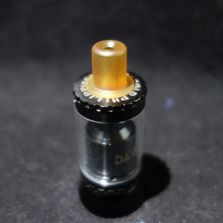 1 шт. 510 MTL капельный наконечник Pei Pom с двойным кольцом Vape аксессуар для Coppervape Ubertoot