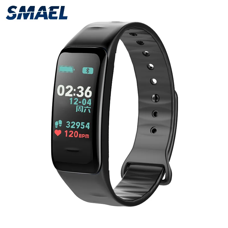 SMAEL PJ23 умный Браслет измеритель артериального давления Шагомер фитнес трекер