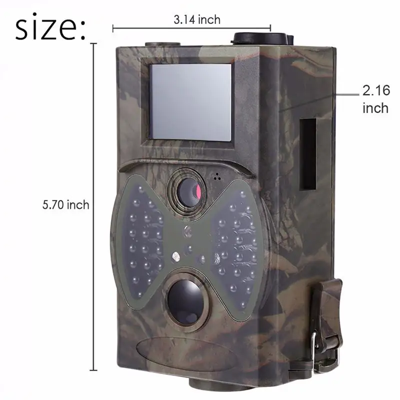 

Hunting Trail Camera infrared camera HC300A 16MP Night Vision 1080P IP65 waterproof Video Wildlife Camera for Trap Surveillance