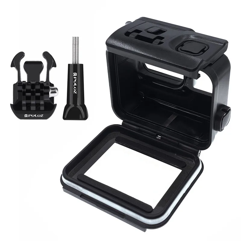 

2 in 1 for GoPro HERO(2018)/ HERO7 Black/6/5 Back Cover + 30m Waterproof Housing Protective Case with Buckle Basic Mount Screw