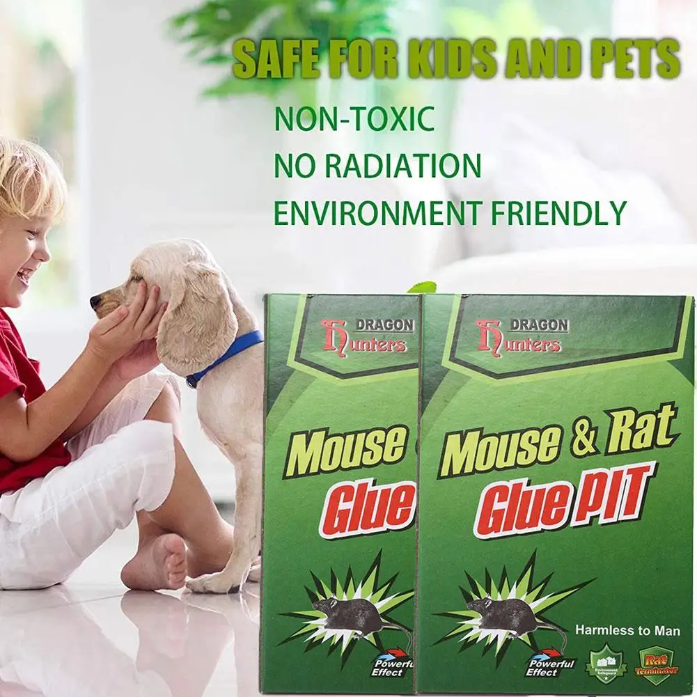 Клейкая приманка для мыши 24 шт. клейкая ловушка мышей эффективная грызунов крыс