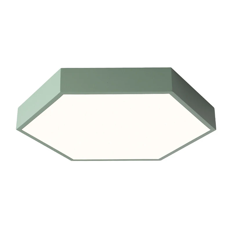 

Ultrathin LED Modern Ceiling Light Hexagon With Iron Acrylic Indoor Lamp Kitchen Bedroom Porch Decoration Light Fixture Macaron