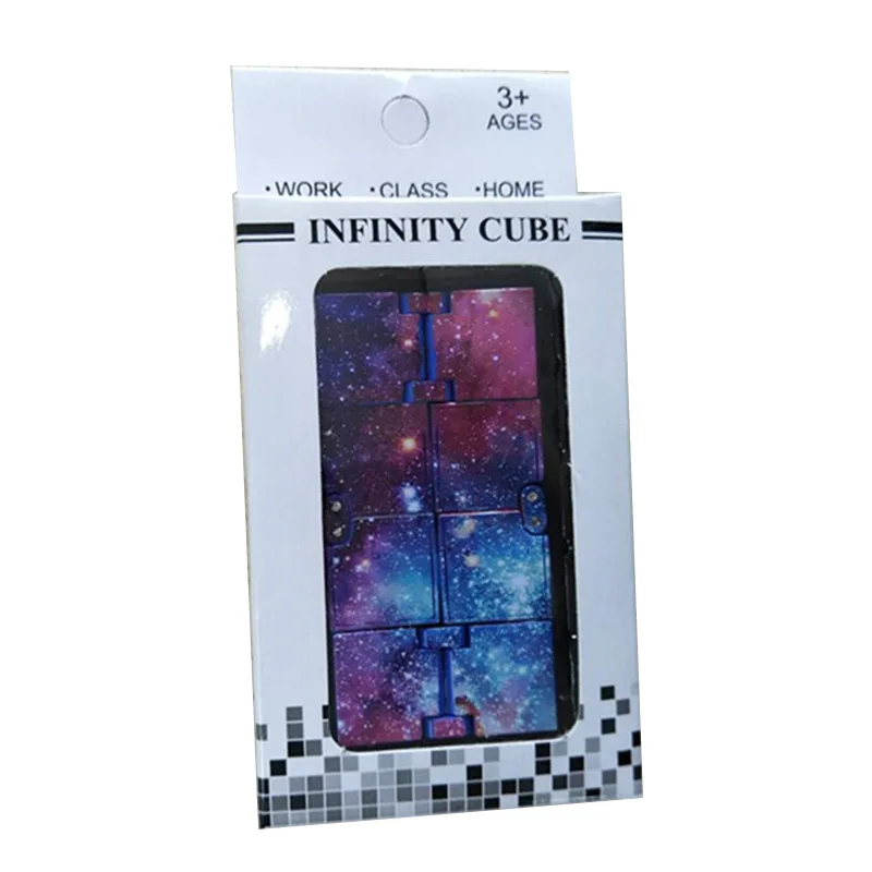 Игрушка-антистресс Infinity cube Galaxy крутая игрушка для офисного стола ручной