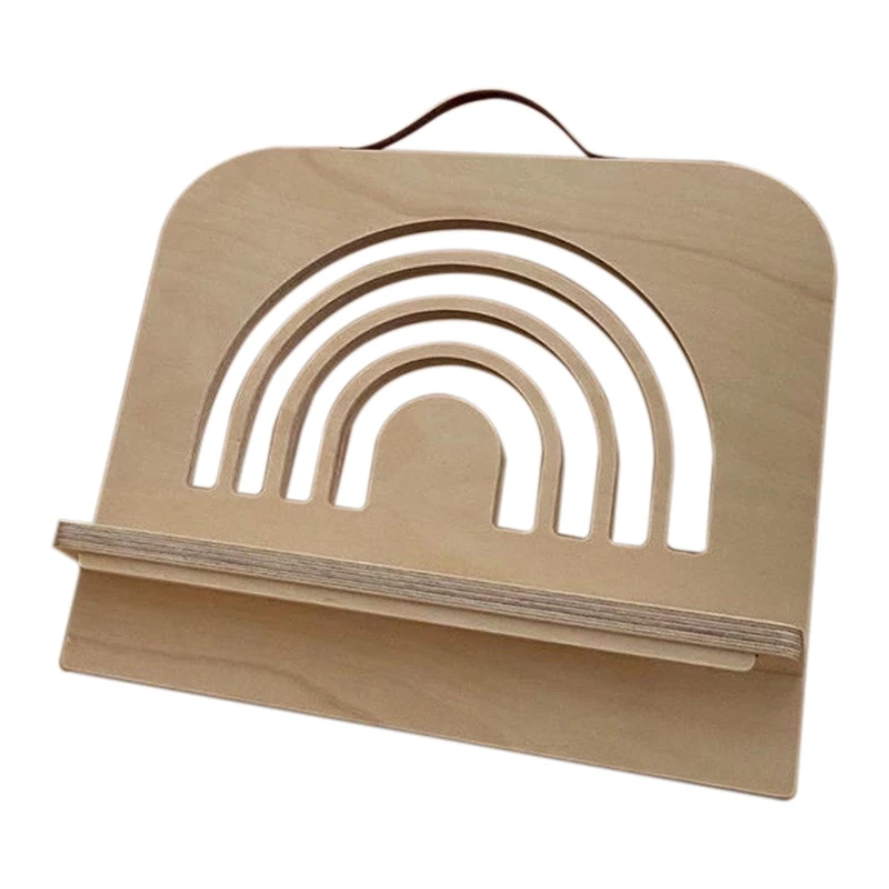 

Foldable Portable Sturdy Lightweight Wooden Bookstand - Wood Book Stands - Music Book Stands - for iPad Tablet Stand