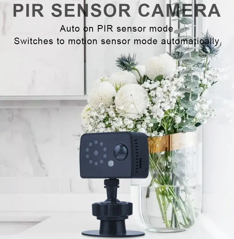 Kuulee 1080P Компьютерная камера датчик движения PIR Автоматическая ночного видения