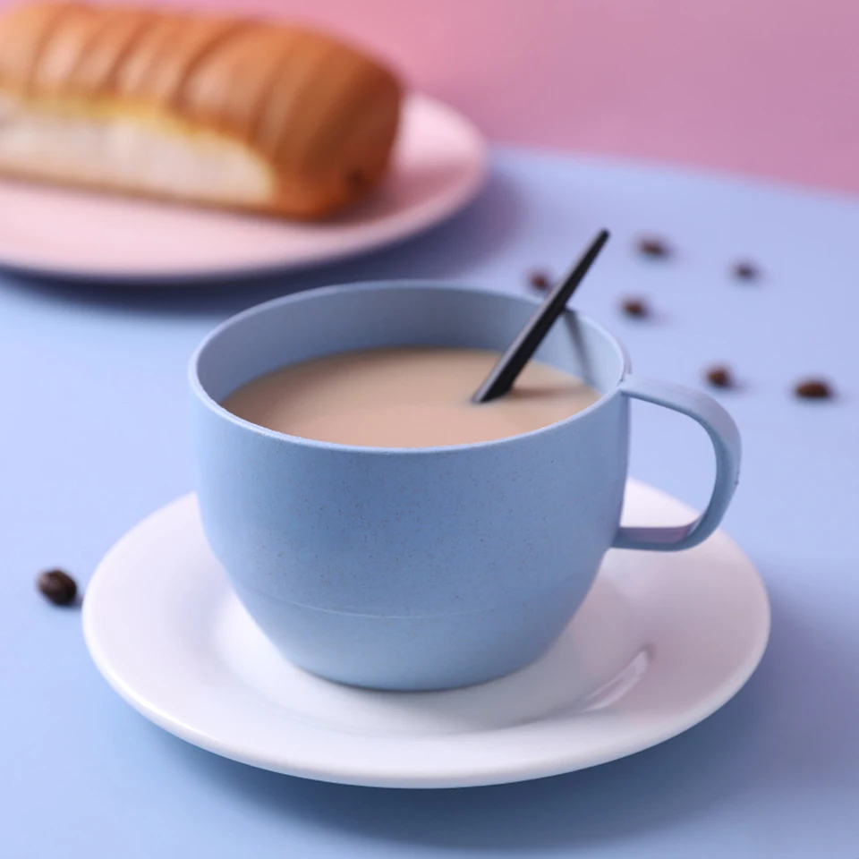 

220ml Coffee Mugs Coffee Cups with Handles for Hot Beverages Environmental Driking Cup