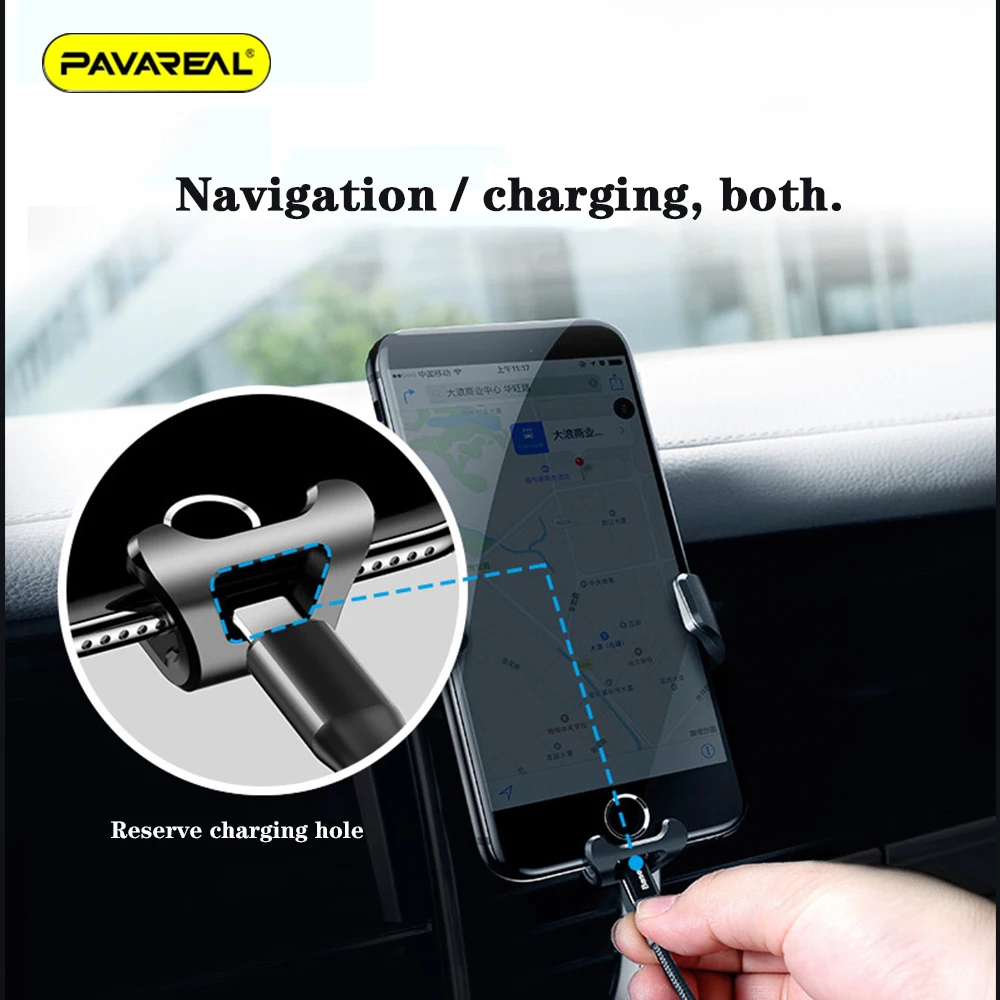 Универсальный автомобильный держатель для телефона автомобиля круглое