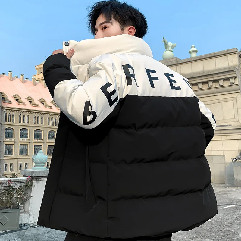 

Men's cotton padded clothes winter 2020 new Korean fashion trend brand thickened winter cotton padded jacket