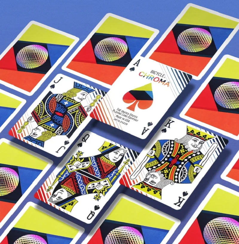 Велосипед Chroma игральные карты USPCC Cardistry колода покер размер волшебные игры