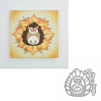 adorable hedgehog die cuts for card making adorable hedgehog metal cutting dies stencils decoration new 2019