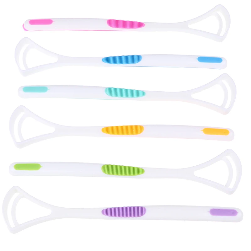 1 шт. новый полезный очиститель для ухода за зубами Щетка скребок полости рта язык