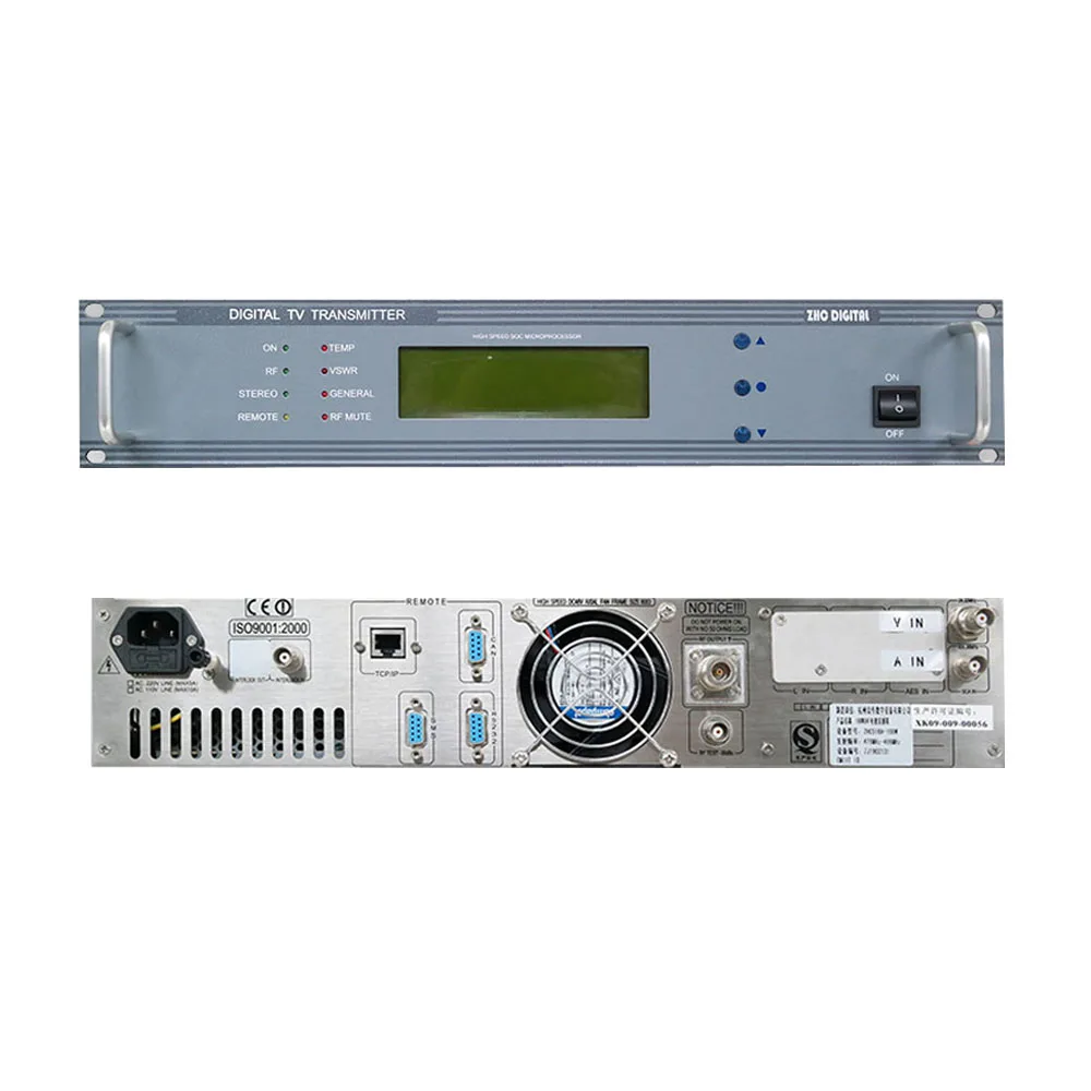 ZHC518A-200W аналоговый ТВ передатчик UHF 13-48 каналов вещательная станция | Электроника