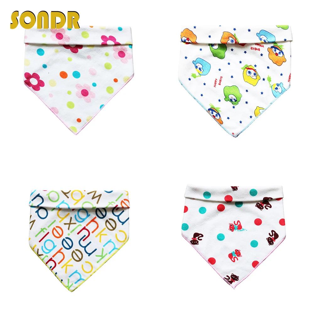 

Soft Baby Bibs Cotton Triangle Baby Scarf Baby Boy Girl Toddler Saliva Towel Winter Windproof Cartoon Baby Things for Newborns