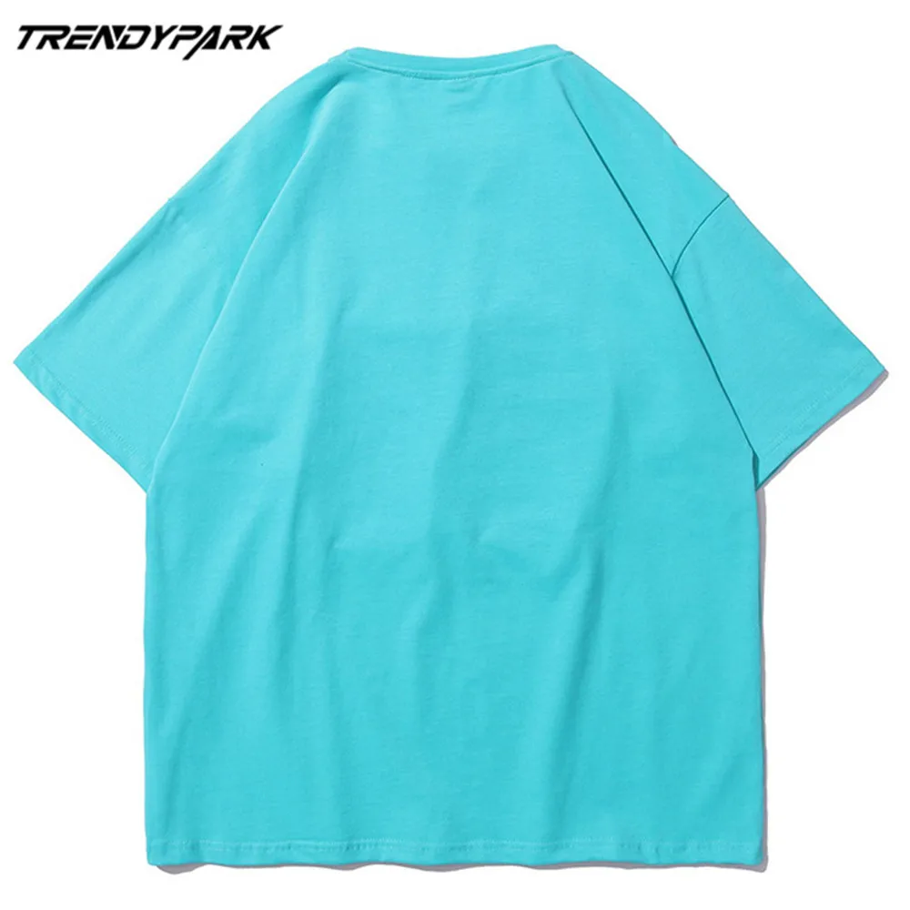 

2021 Men's Tshirt Twins Bear Foaming Printing Summer Short Sleeve Hip Hop Oversized Cotton Casual Harajuku Streetwear T-shirts
