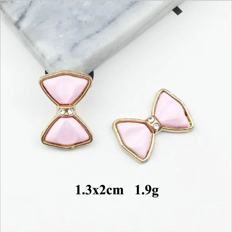 50 шт. ювелирные украшения с бантом стразы пряжка Свадебные Заколки для невесты