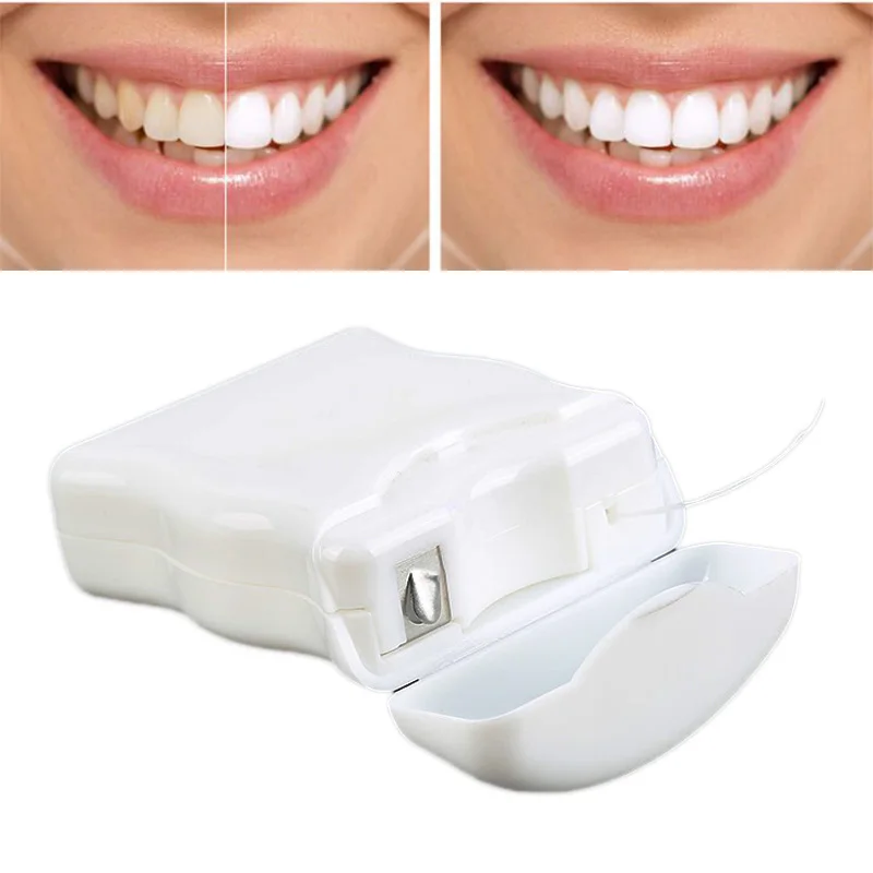 1 шт. 50 м DPlastic Wire зубная нить межзубная щетка Зубная палочка s Floss pick гигиена