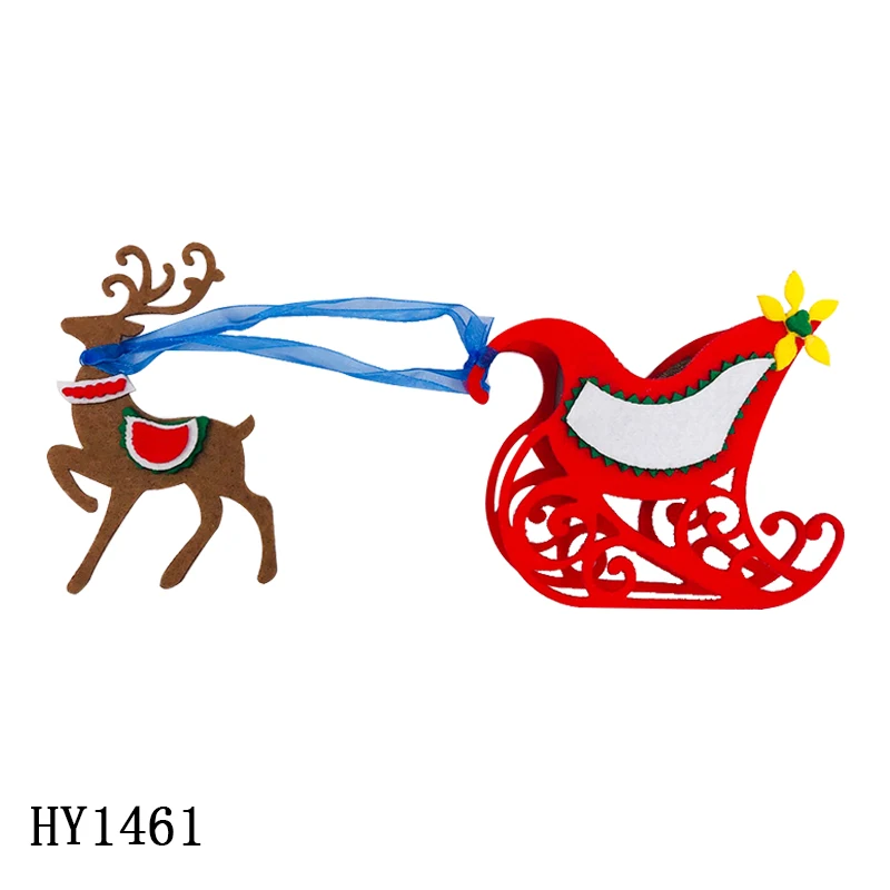 

Christmas deer Sled Claus Cutting Dies Wooden Dies Suitable for Common Die Cutting Machines on the MarketHY1461