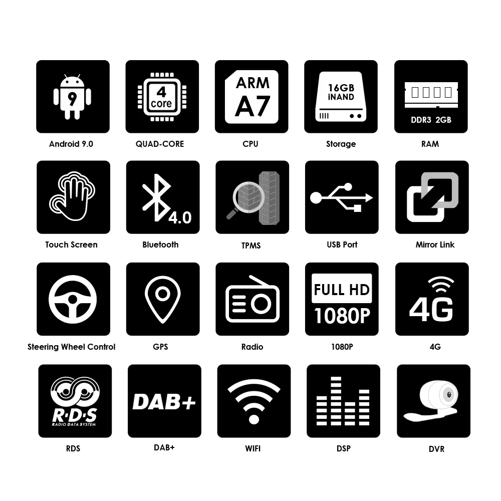 Ips DSP 2GB Android 9,0 2 DIN Автомобильный gps для opel Vauxhall Astra H G J Vectra Antara Zafira Corsa Vivaro Meriva Veda камера