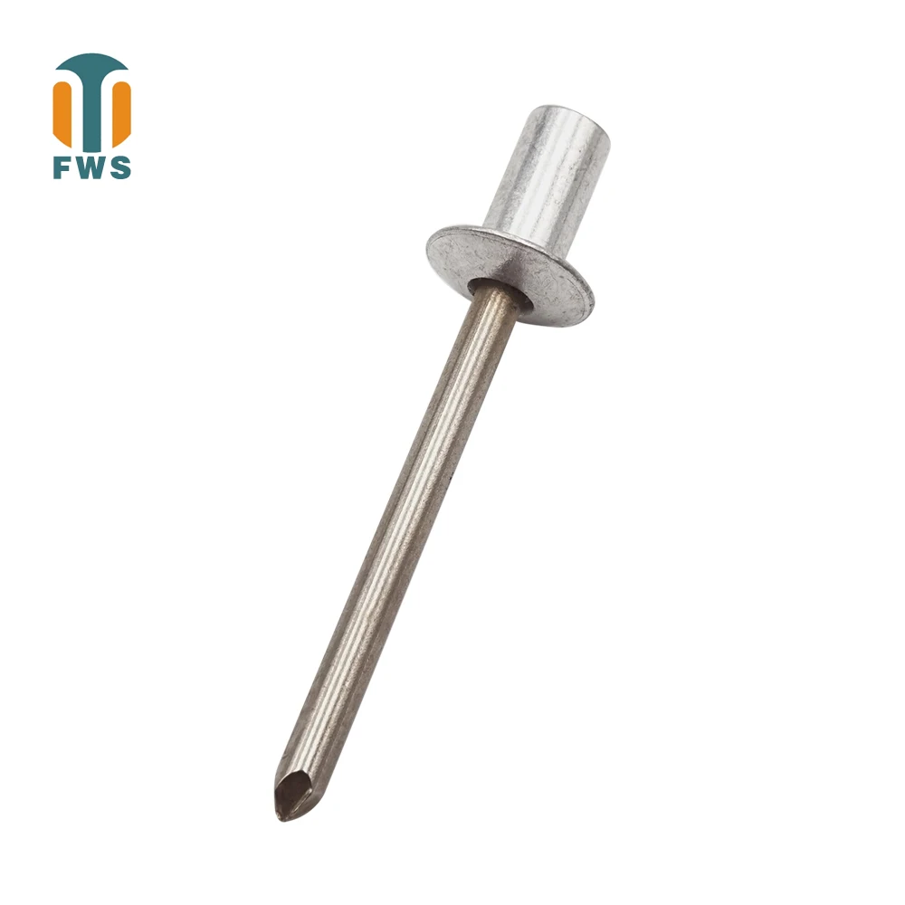 M3 M3.2 заклепки из алюминия и стали GB/T 12615 1 DIN EN ISO 15973 с круглой головкой закрытые