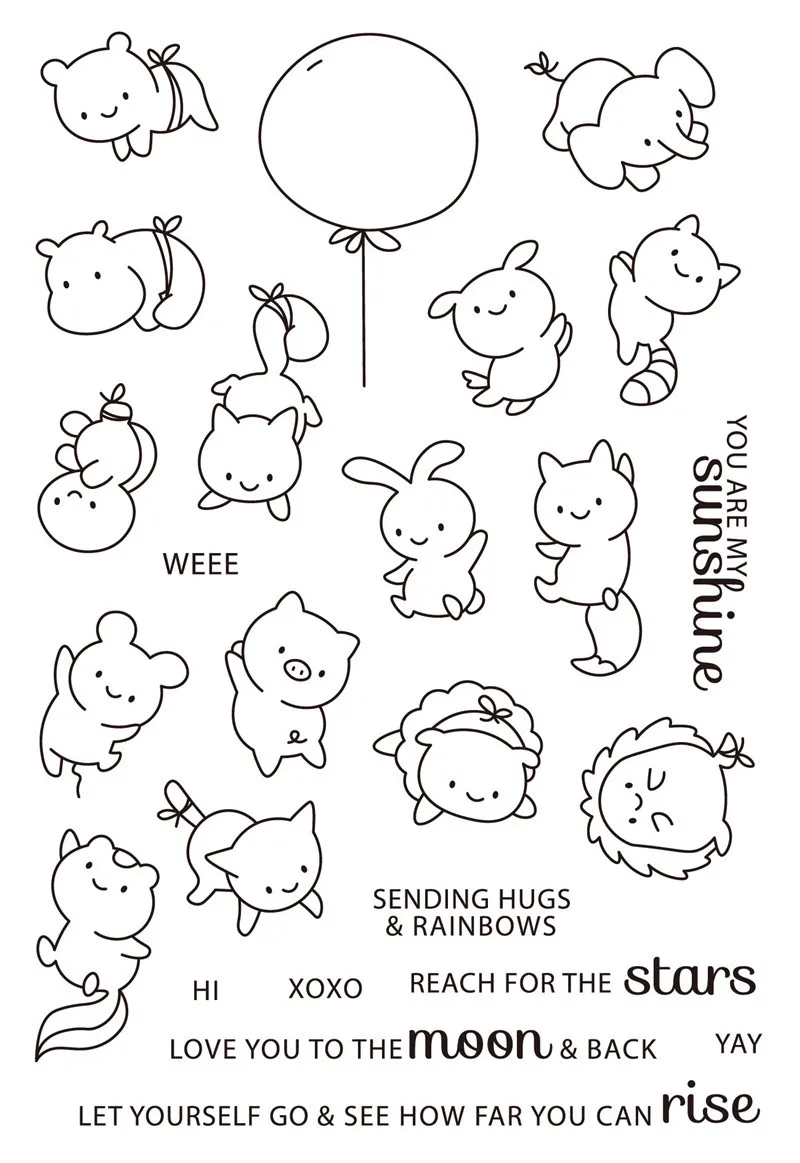 Рождественские прозрачные штампы и металлические DIY силиконовые уплотнения