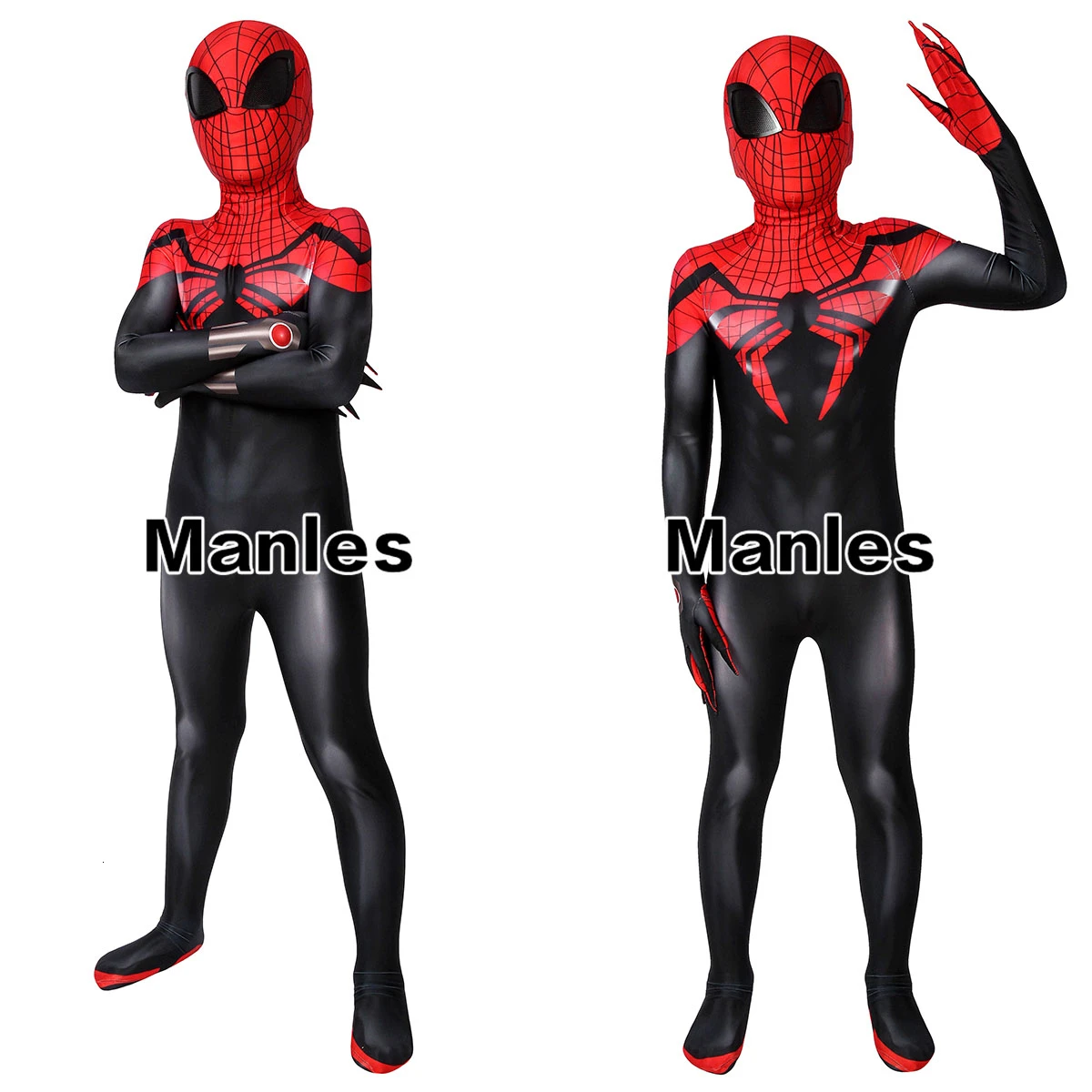 Костюм супергероя Marvel, Человека-паука, Питера Паркера, Человека-паука для костюмированной вечеринки на Хэллоуин, вечерние Детские маски унисекс