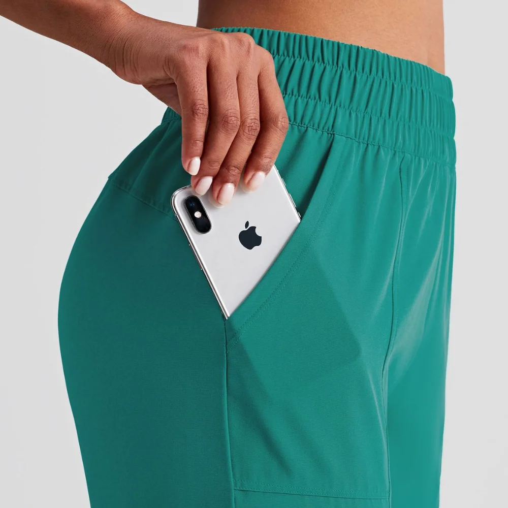 Эластичные Спортивные джоггеры с завышенной талией 26 дюймов | Спорт и