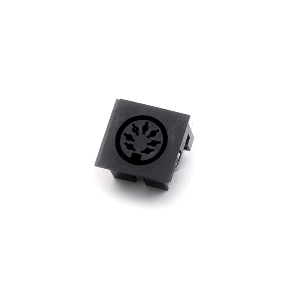 DIN Джек видео разъем 7PIN S Терминалы Микро питания PCB панель крепление женский Conector