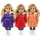 18 дюймовая кукольная одежда красная куртка для 43 см Одежда для новорожденных кукол колготки