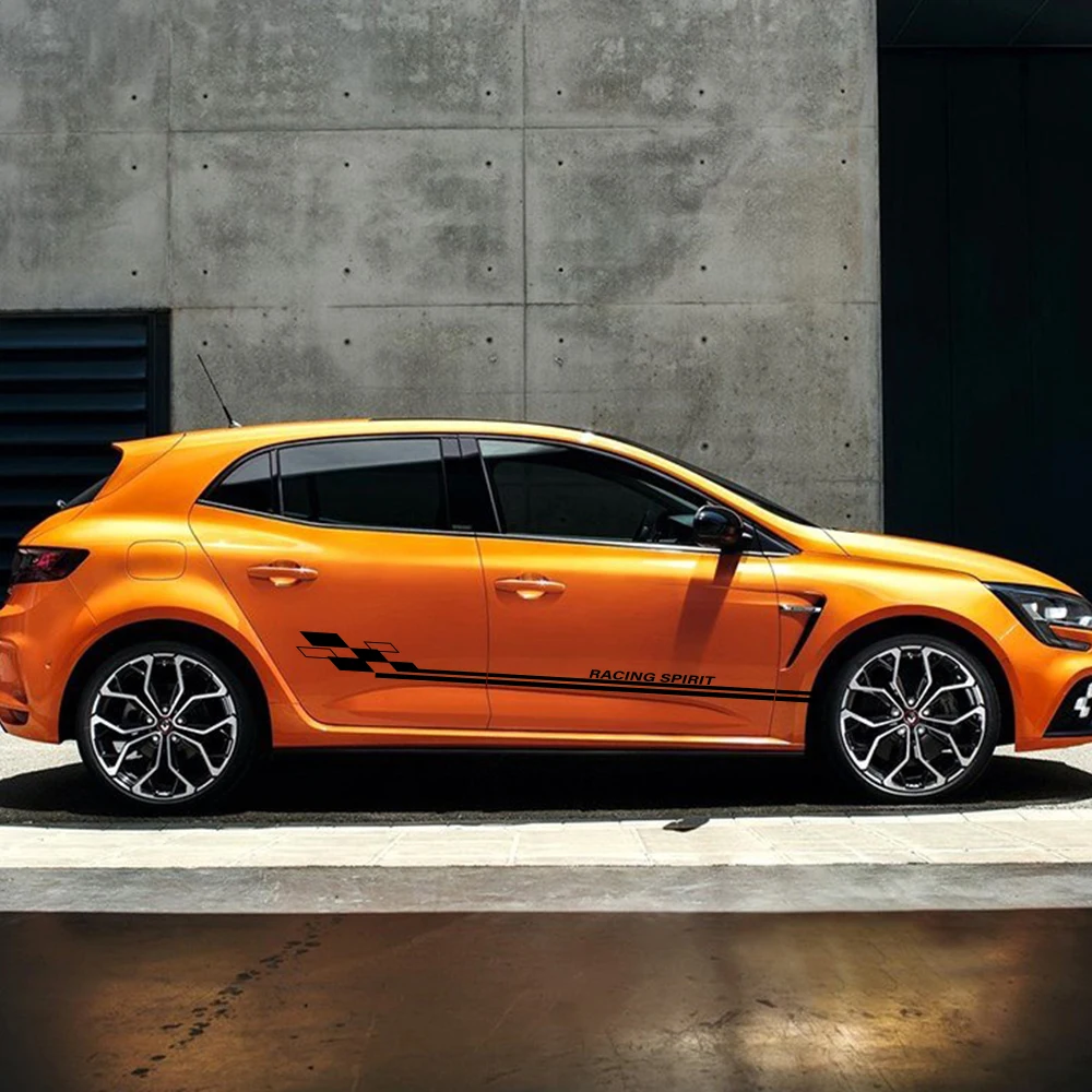 2 шт. Виниловая наклейка на дверь автомобиля Renault Clio Megane Duster | Автомобили и