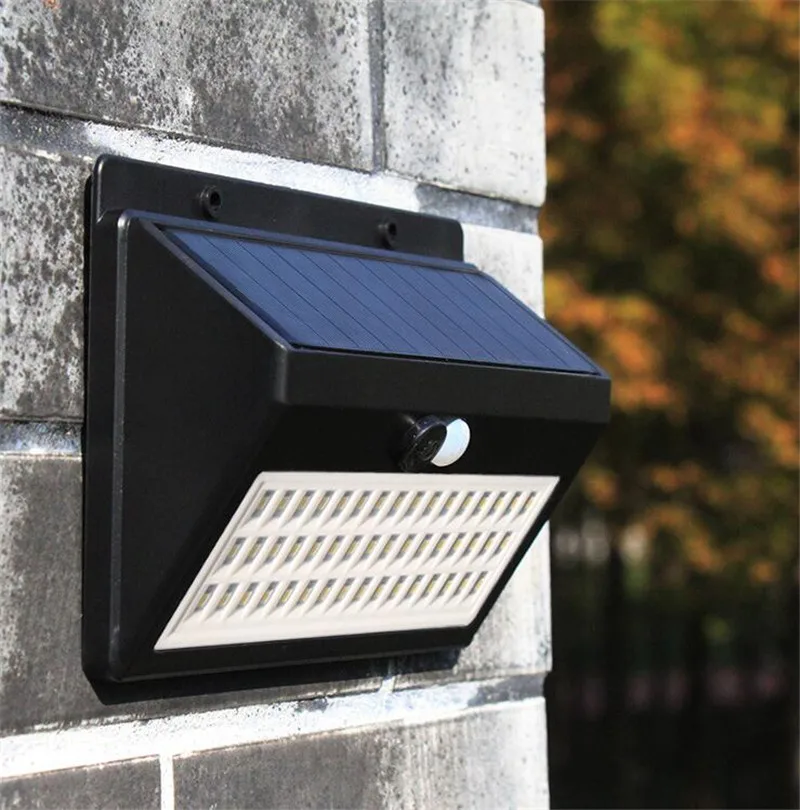 Солнечные огни на открытом воздухе датчик движения 48 светодиодный