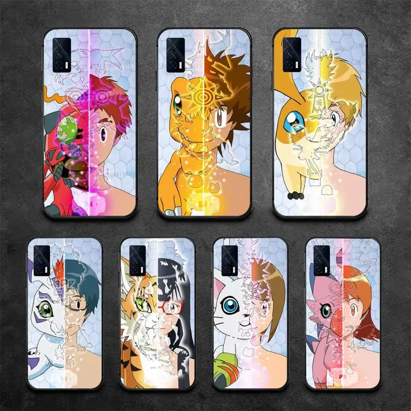 

Anime Digimon Adventures Phone Case For samsung Galaxy J6 J7 J8 prime note 8 9 10 20 lite plus pro ultra Cover