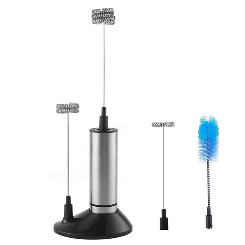 Ручной молочный пенообразователь венчик с батарейным питанием Электрический