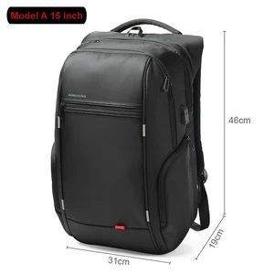 Рюкзак женский Kingsons, многофункциональный, с USB-портом для зарядки, для ноутбука 15-17 дюймов, с защитой от кражи