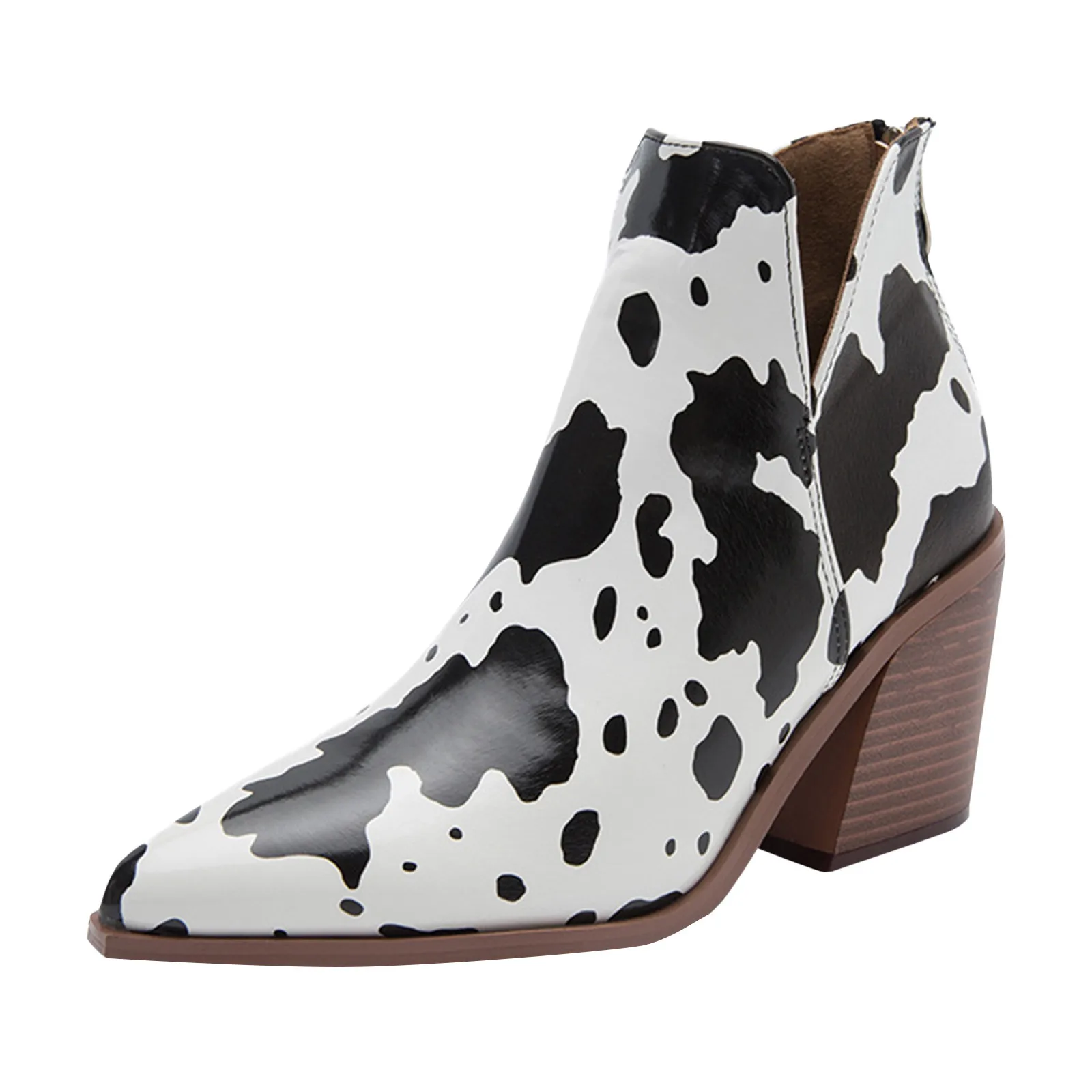 

Boots Ankle Boots Shoes, Fashion Mid-Length Characteristic Women's Boots, Thick-Soled women's boots Boots