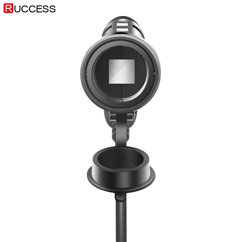 Автомобильный видеорегистратор RUCCESS 12 В постоянного тока радар детектор двойной