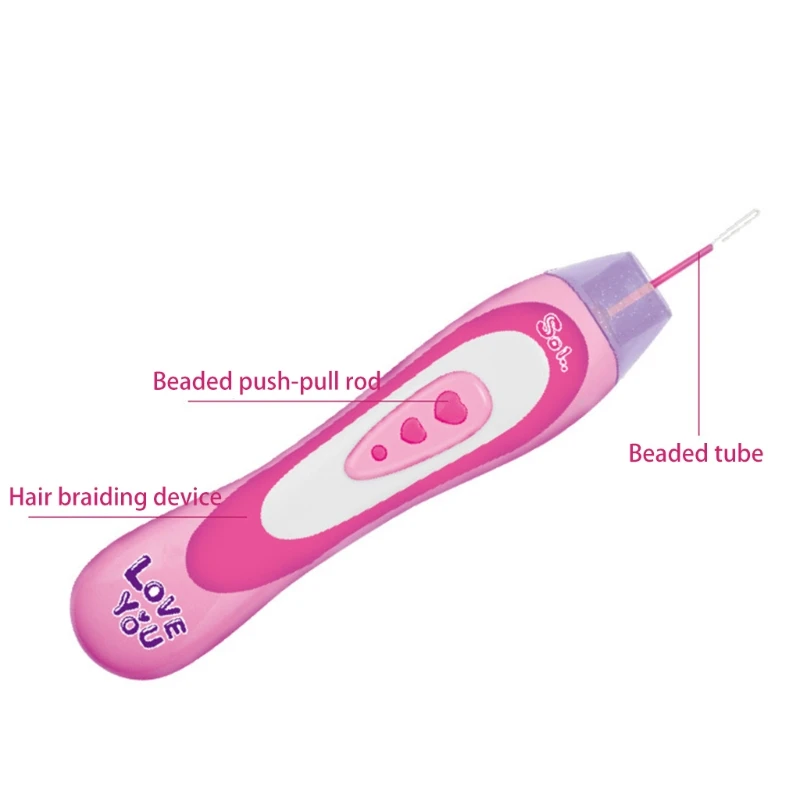 

Electric Hair Twisting Device Automatic Hair Braider Machine DIY Twist Braiding Styling Tool for Girls DXAD