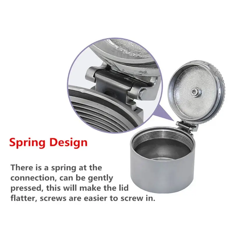 

Portable Zinc Alloy Cylinder Ashtray Mini Pocket Ash Tray with Lids Smoking Ash Organizer Travel Auto Cigarette Ash Box