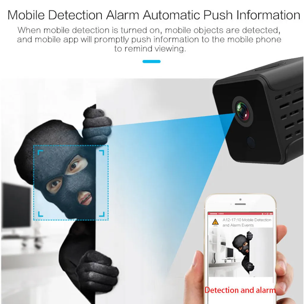 Новая горячая A12 HD 1080P Мини камера Wifi ночного видения безопасности микро камера домашняя умная dvr-система Носимых устройств поддержка прямой доставки