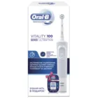 Набор по уходу за полостью рта Oral-B Vitality D100 и зубная нить Pro-Expert Clinline Прохладная Мята 25 м.