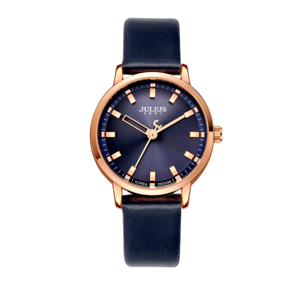 JULIUS JA-923 Montre нержавеющая сталь задняя сторона водостойкие японские кварцевые